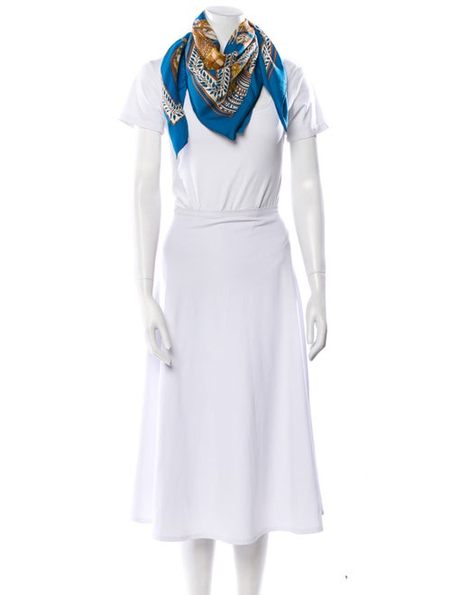 Hermès La Danse du Cheval Marwari Silk Scarf