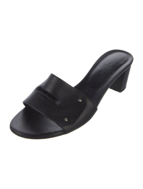 Hermès Calfskin Cutout Accent Slides