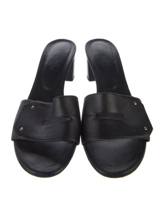 Hermès Calfskin Cutout Accent Slides