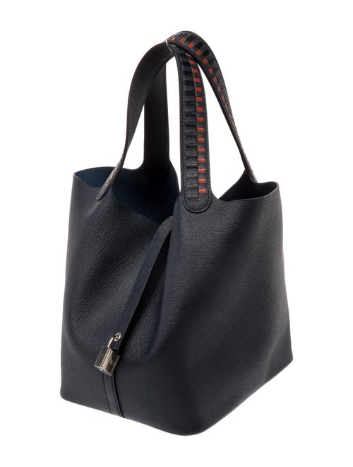 Hermès Epsom Tressage Picotin Lock 22