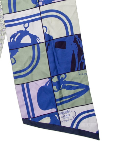 Hermès Brides de Gala En Desordre Maxi Twilly Scarf
