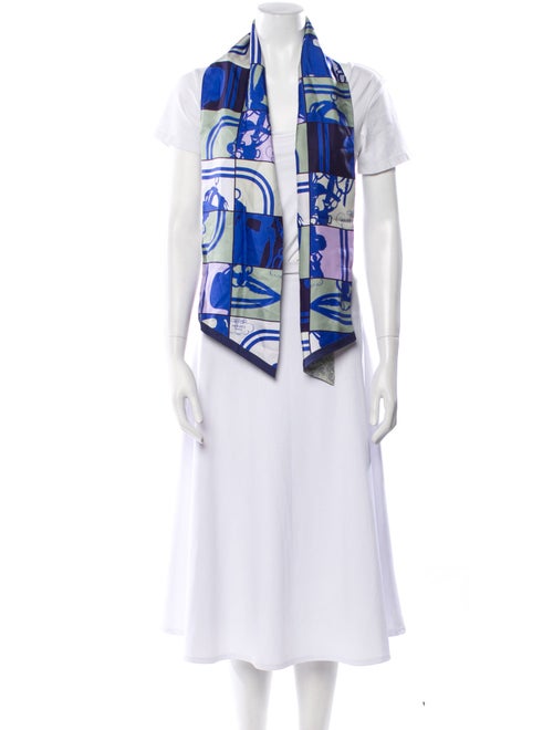 Hermès Brides de Gala En Desordre Maxi Twilly Scarf