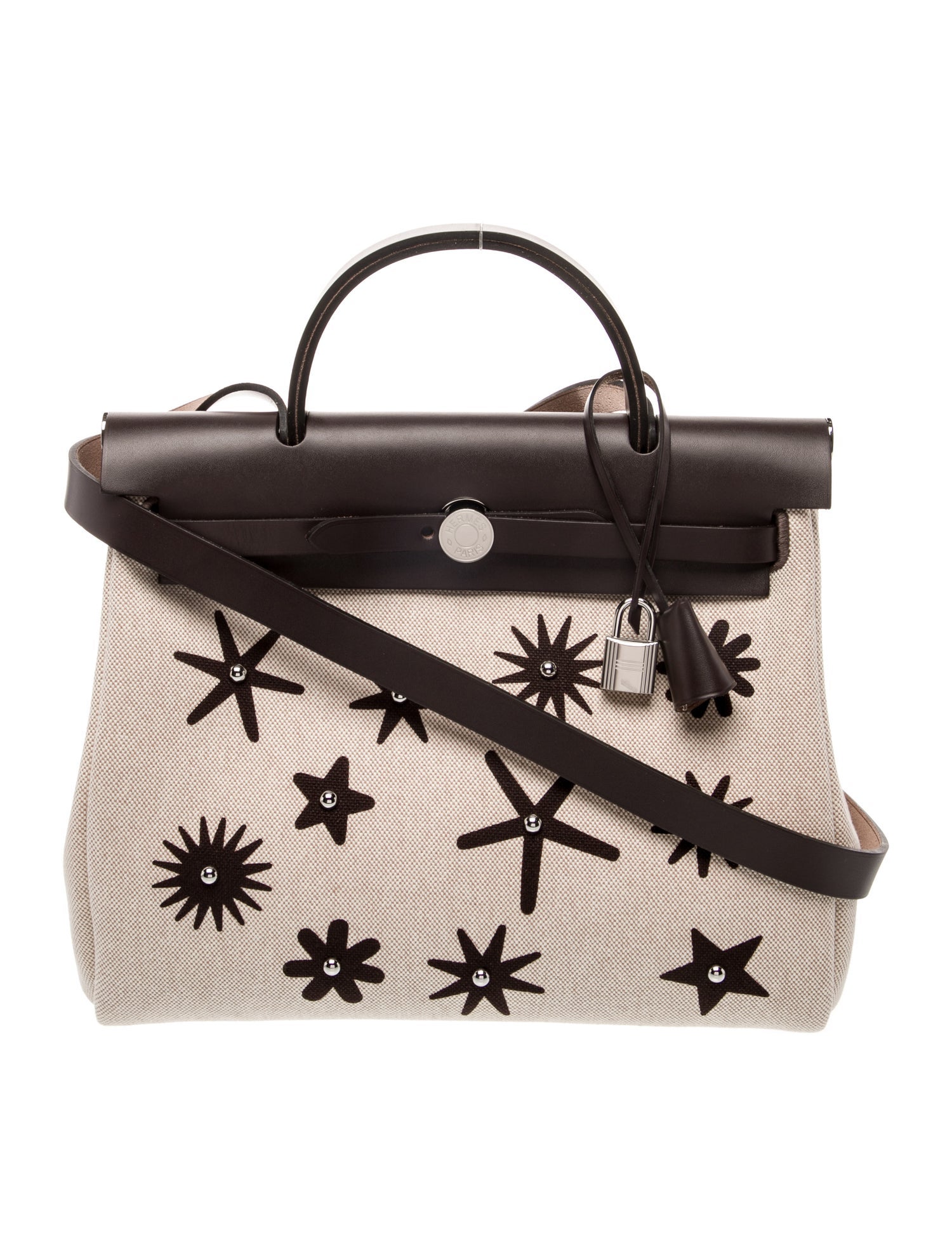 Hermès 2024 Toile H Hobnailed Herbag Zip 31