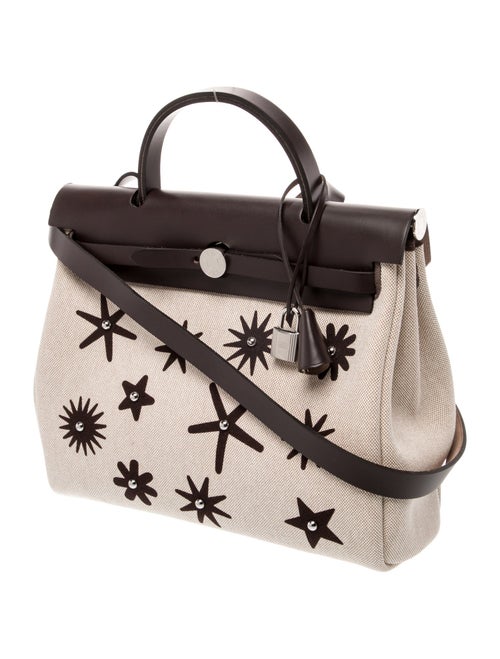 Hermès 2024 Toile H Hobnailed Herbag Zip 31