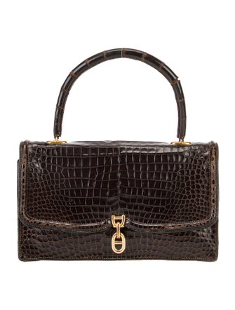 Hermès Crocodile Sac Chaine d'Ancre