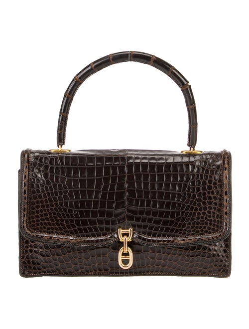 Hermès Crocodile Sac Chaine d'Ancre