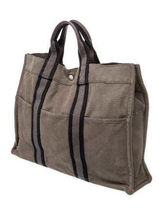 Hermès Toile Fourre-Tout MM