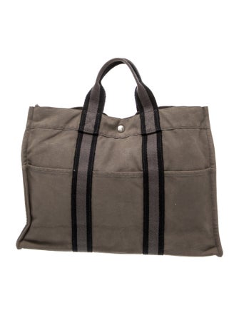 Hermès Toile Fourre-Tout MM