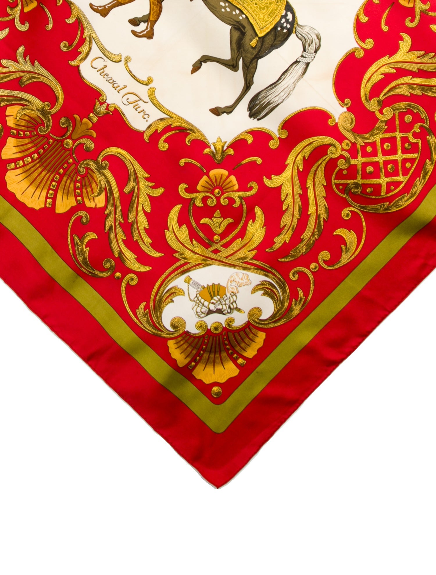 Hermès Cheval Turc Silk Scarf