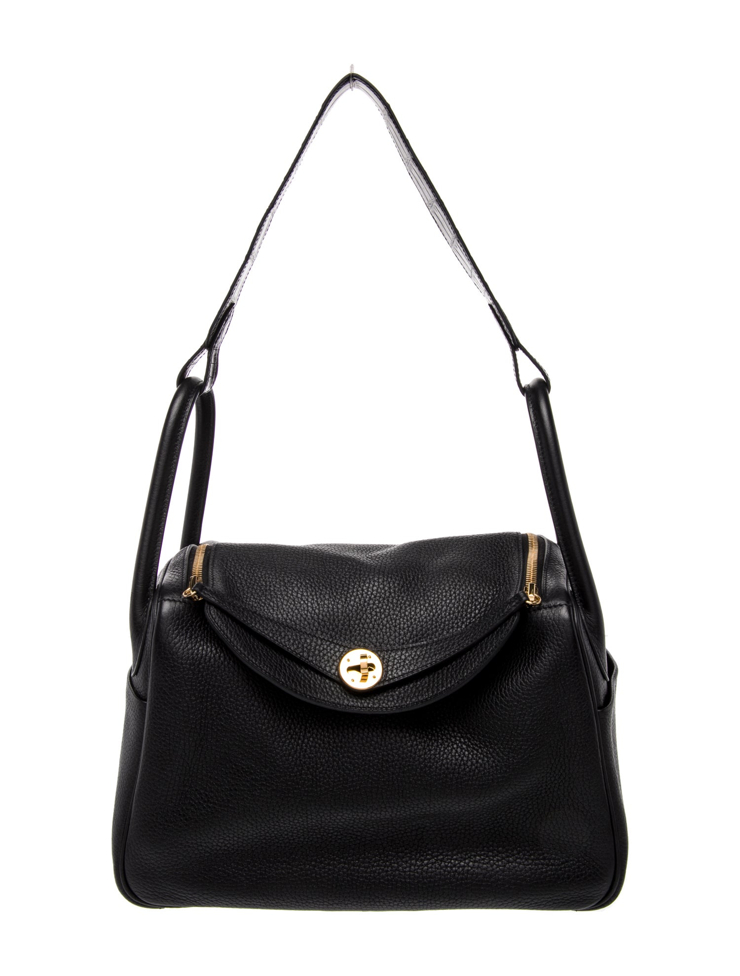 Hermès Clemence & Niloticus Crocodile Lindy Touch 30