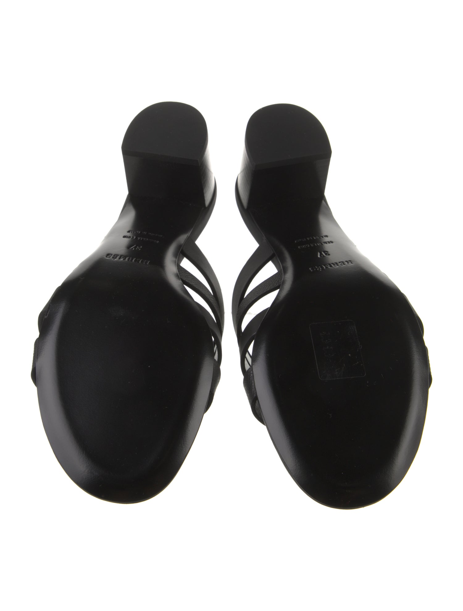 Hermès Amica H Logo Mules