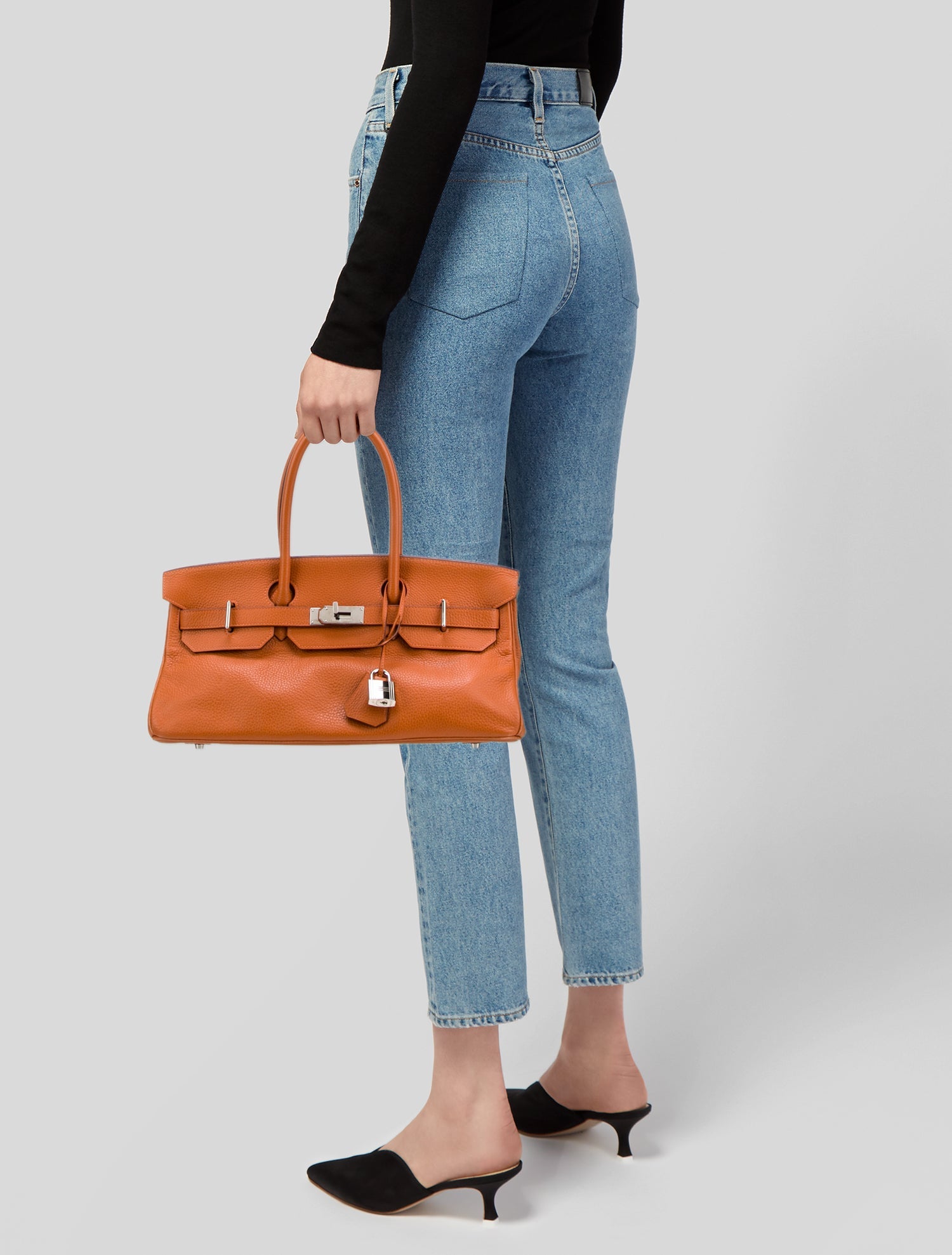 Hermès Clemence JPG Shoulder Birkin 42