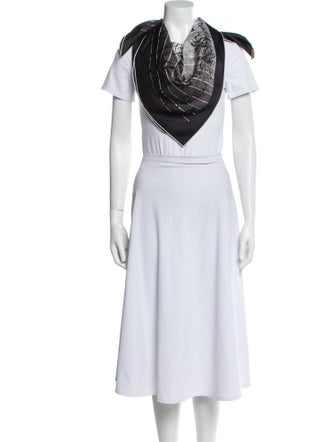 Hermès Jungle Love Rainbow Silk Scarf