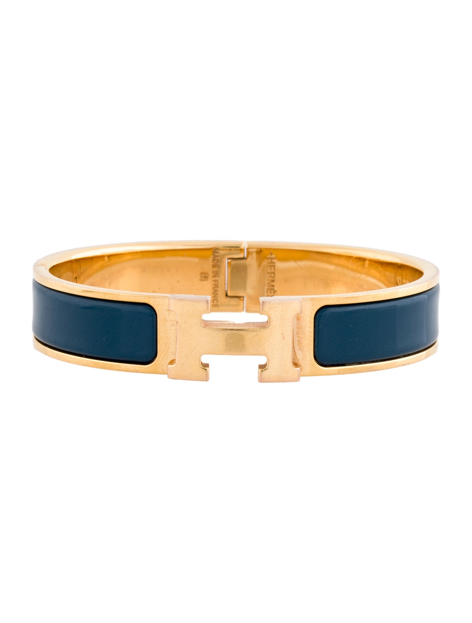 Hermès Enamel Clic H Bracelet