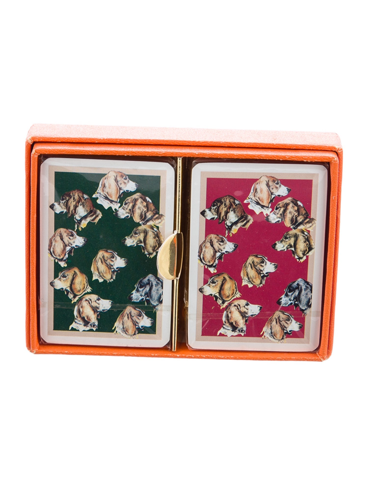 Hermès Mini Bridge Playing Cards Set