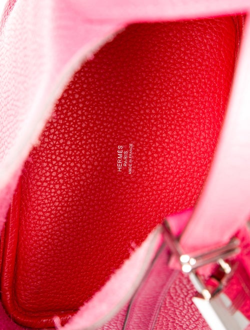 Hermès Clemence Casque Picotin Lock 18