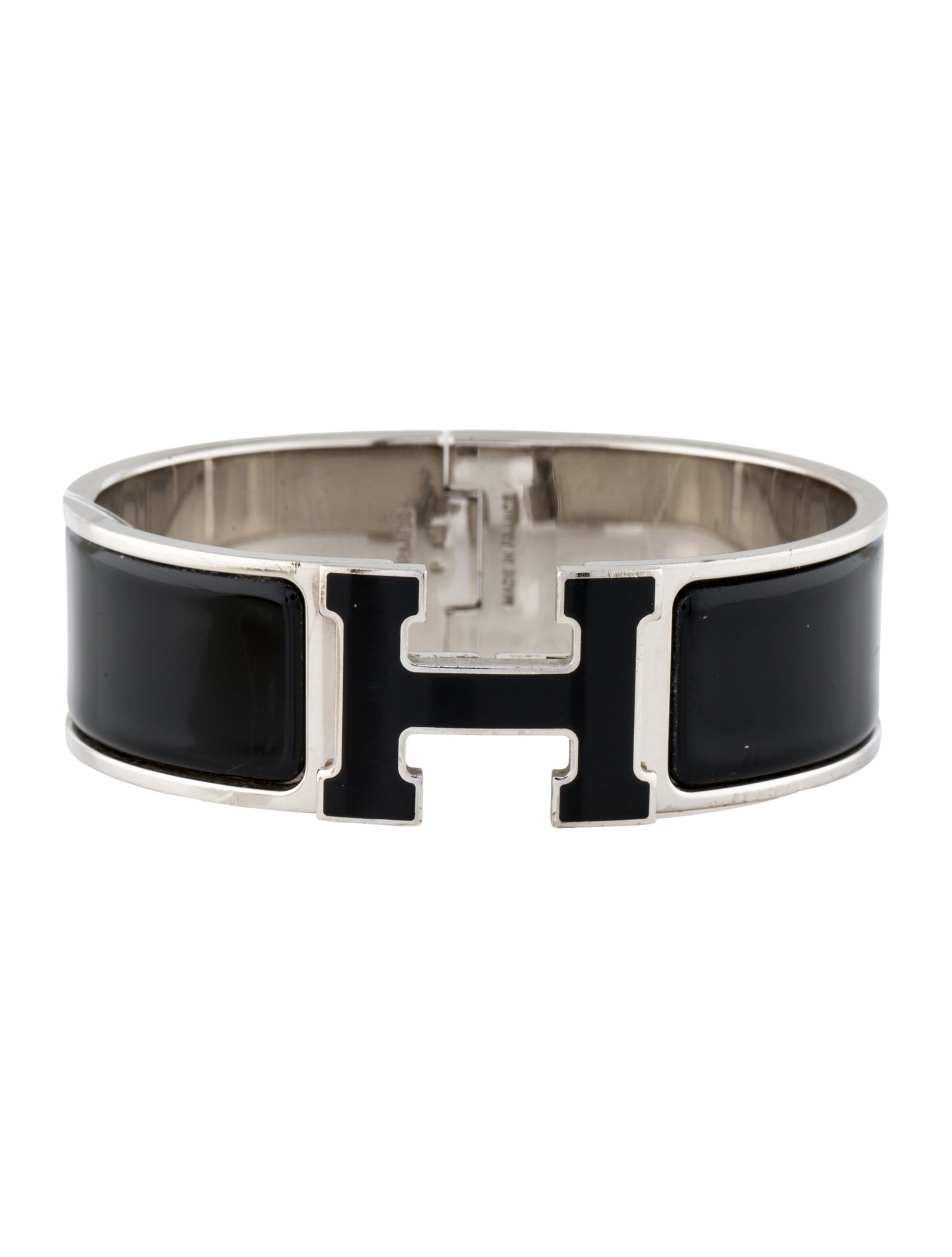 Hermès Enamel Clic Clac H w/ Enamel Turnlock Bracelet