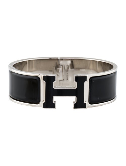 Hermès Enamel Clic Clac H w/ Enamel Turnlock Bracelet