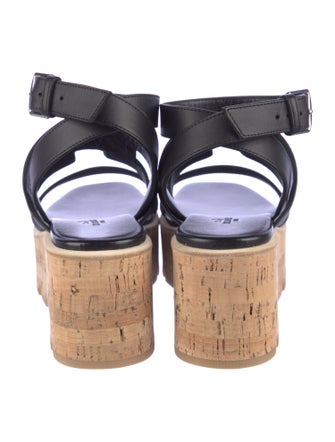 Hermès Havane 30 Leather Sandals