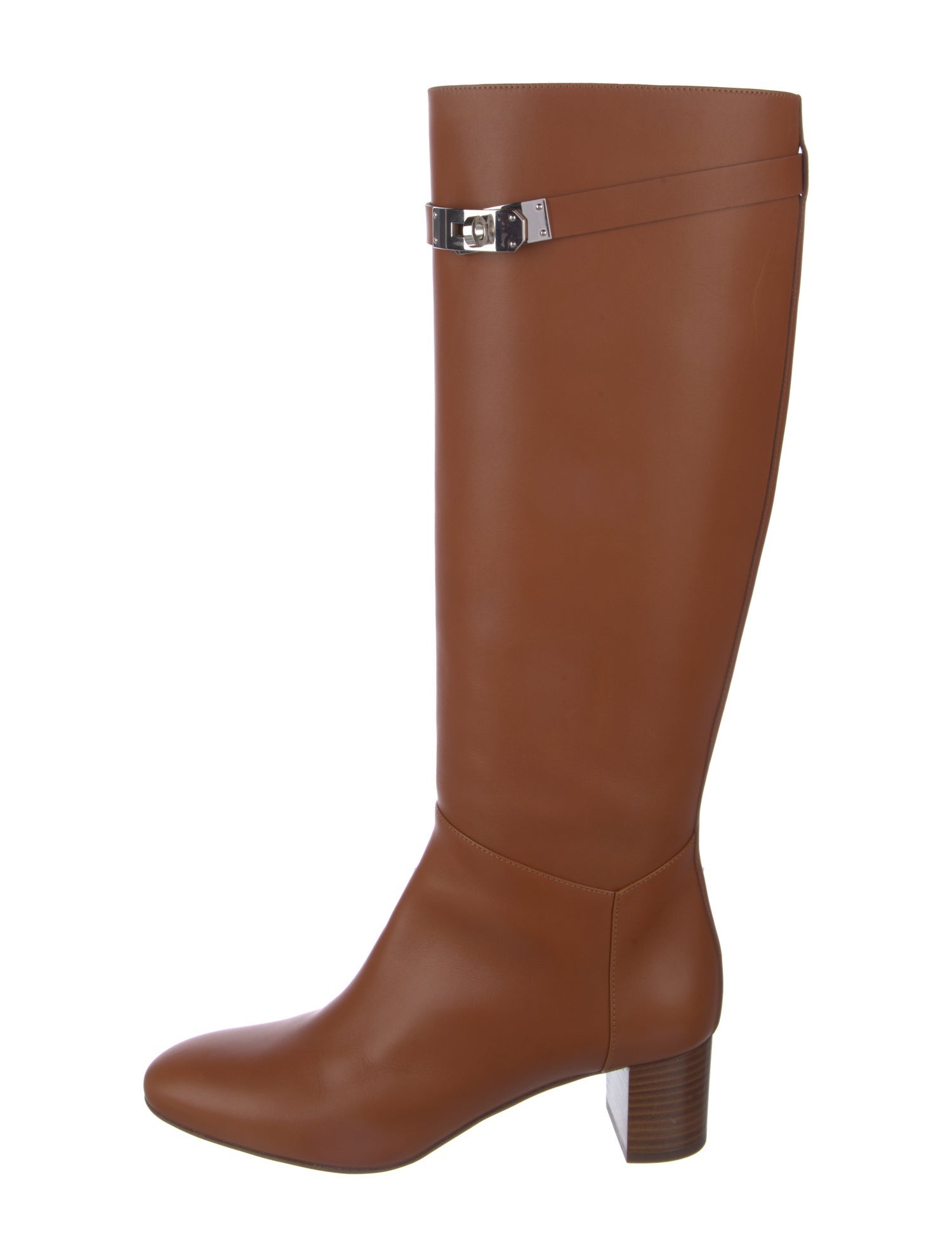Hermès Story 50 Leather Riding Boots