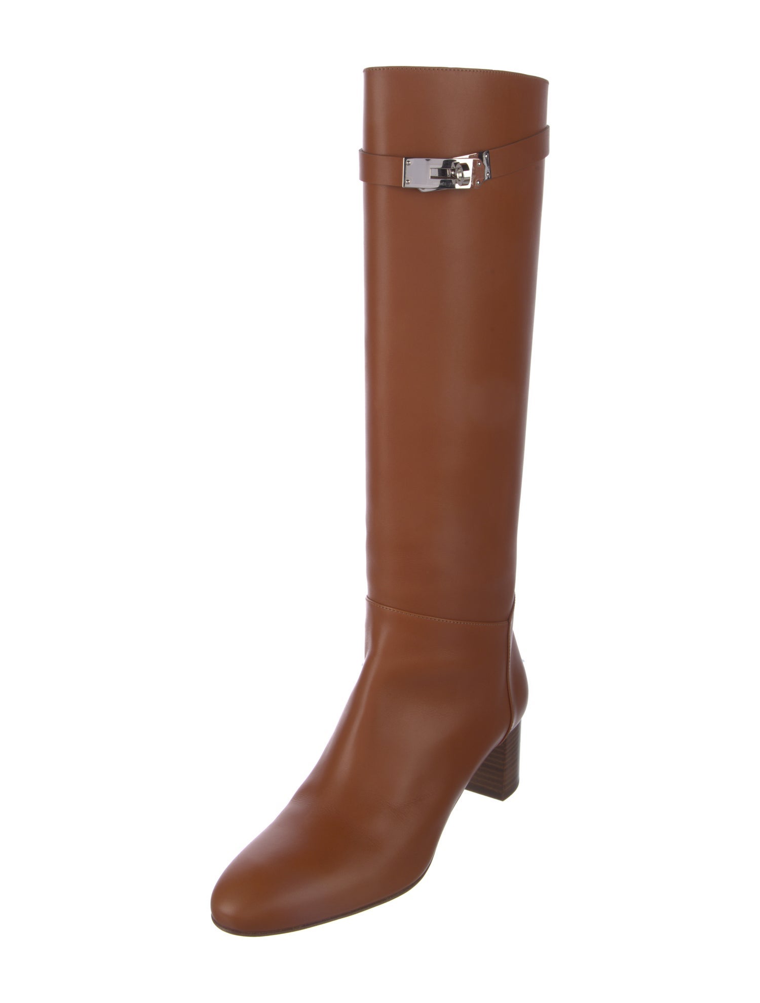 Hermès Story 50 Leather Riding Boots