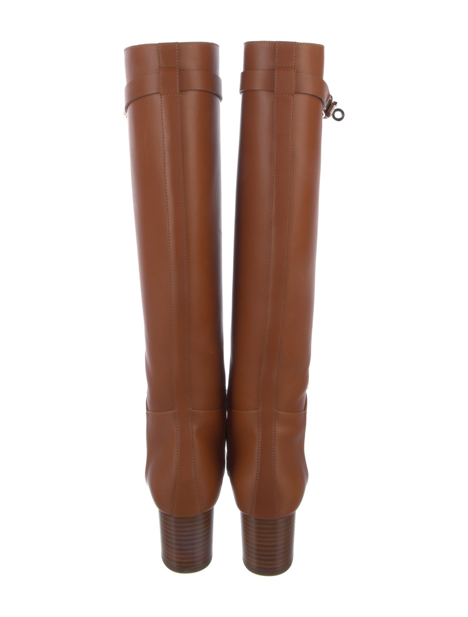 Hermès Story 50 Leather Riding Boots