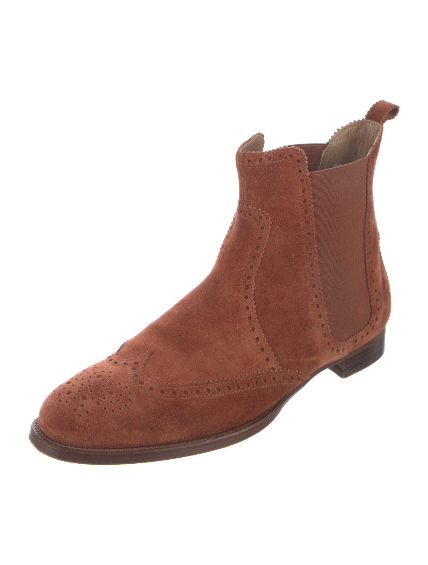 Hermès Brighton Suede Chelsea Boots