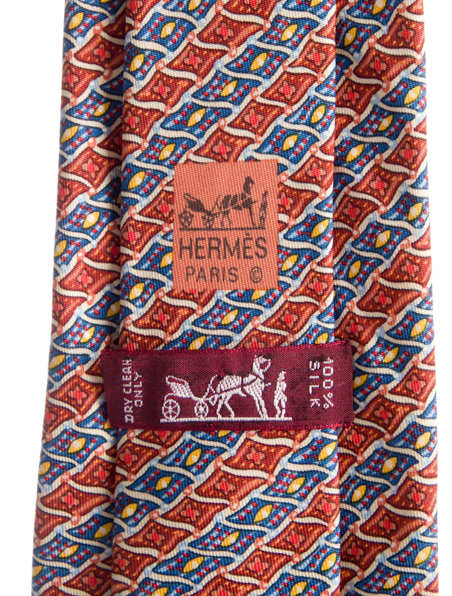 Hermès Vintage Silk Tie