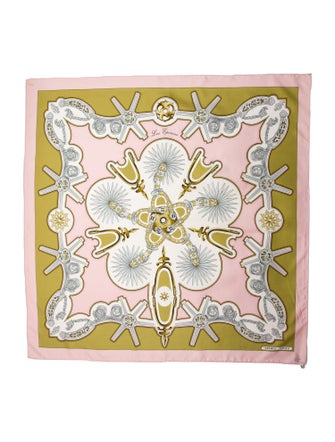 Hermès Les Eperons Silk Scarf