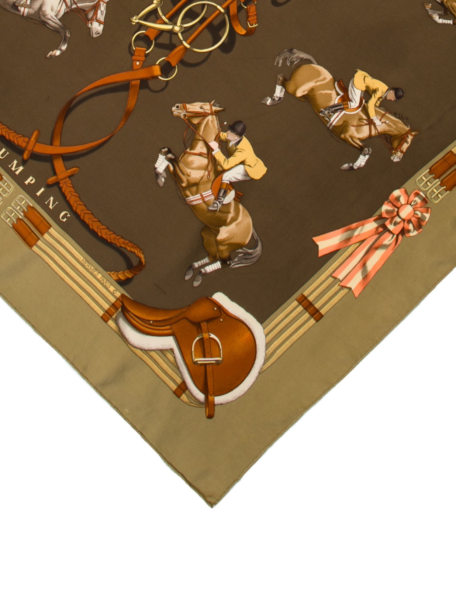 Hermès Jumping Silk Scarf