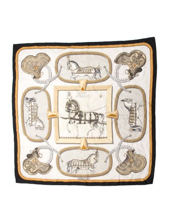 Hermès Grand Apparat Silk Scarf