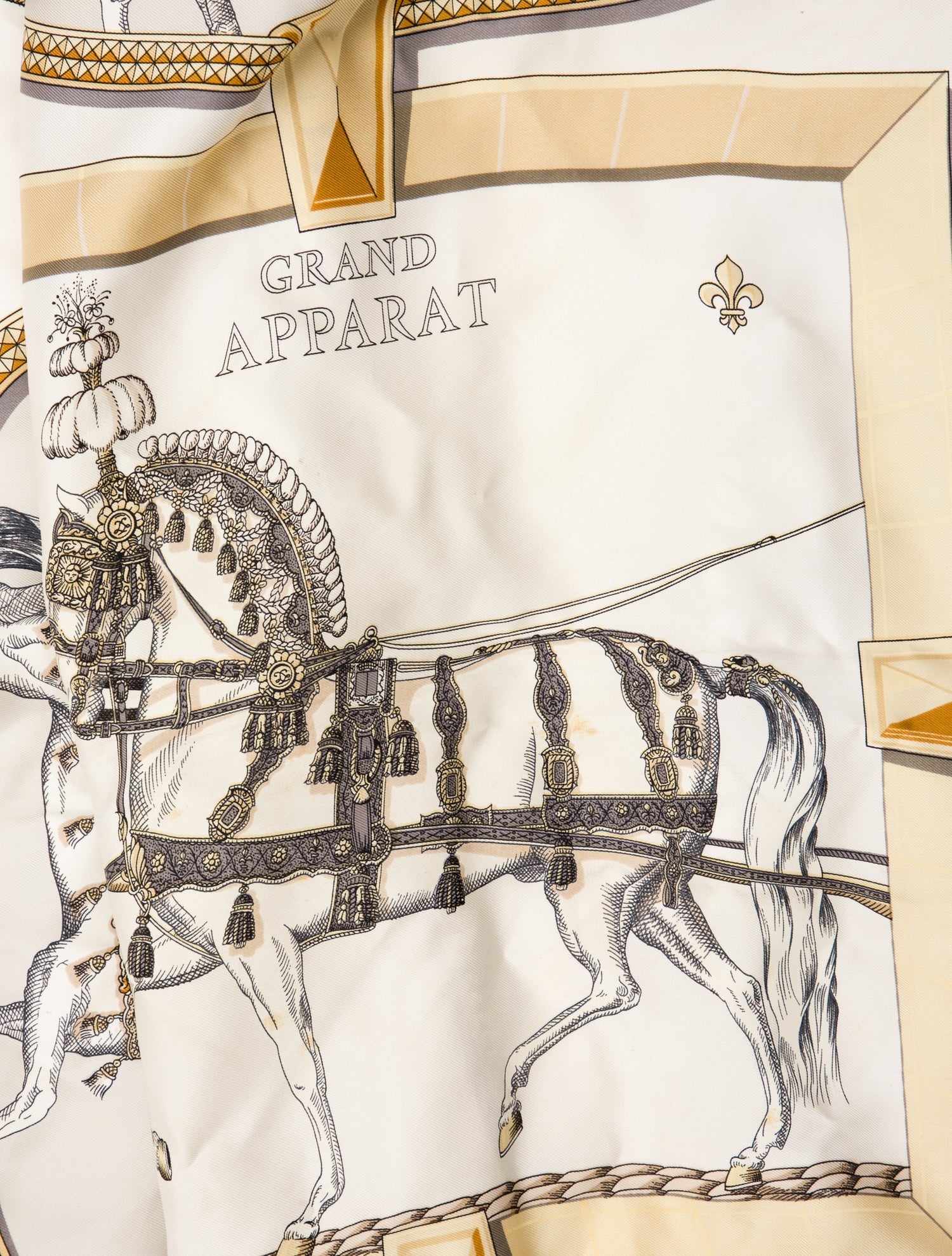 Hermès Grand Apparat Silk Scarf