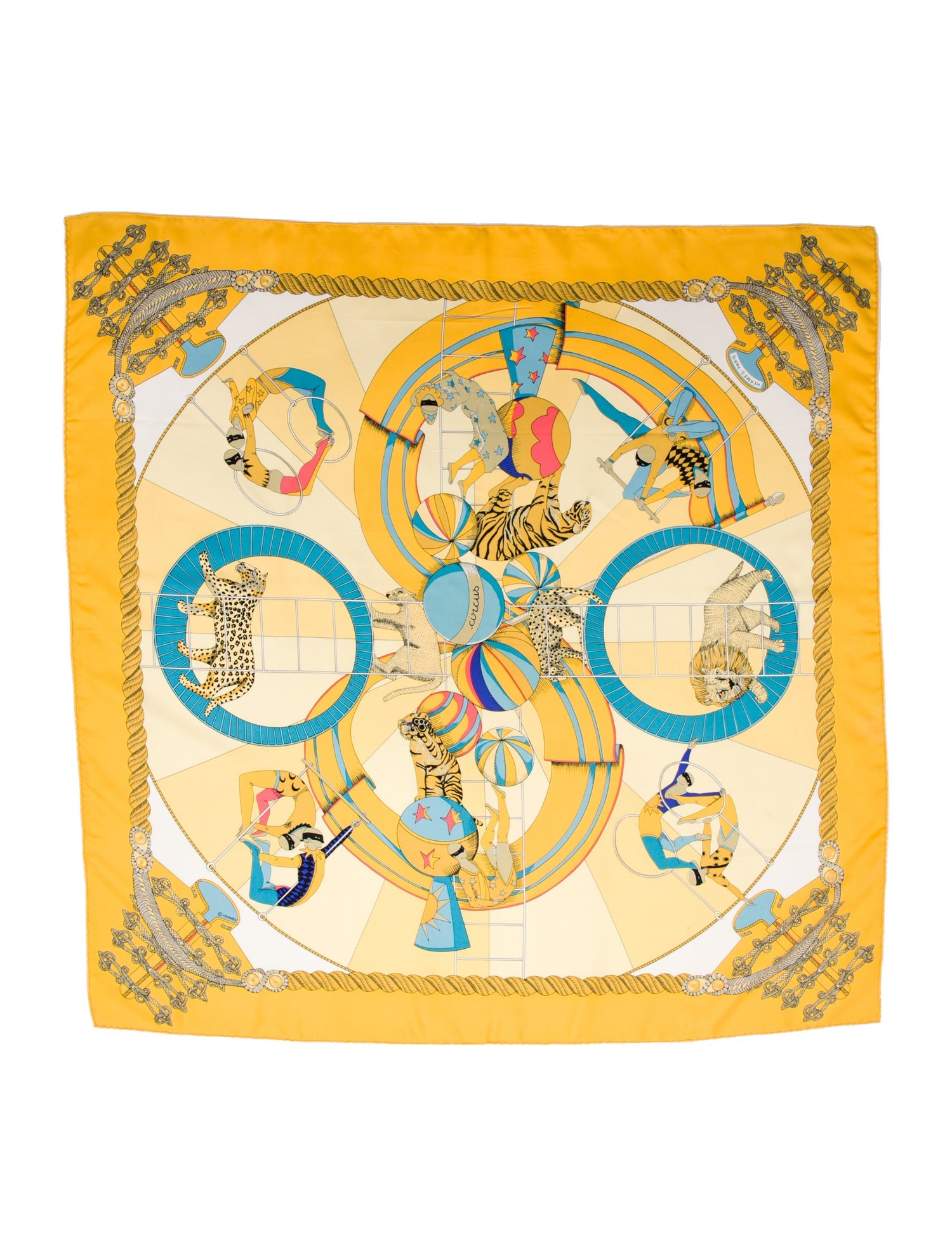 Hermès Circus Silk Scarf