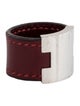 Hermès Leather Lurie Band Ring