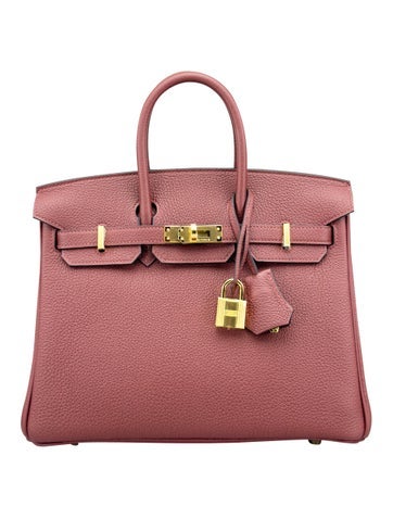 Hermès Handle Bags 2025 Togo Birkin 25