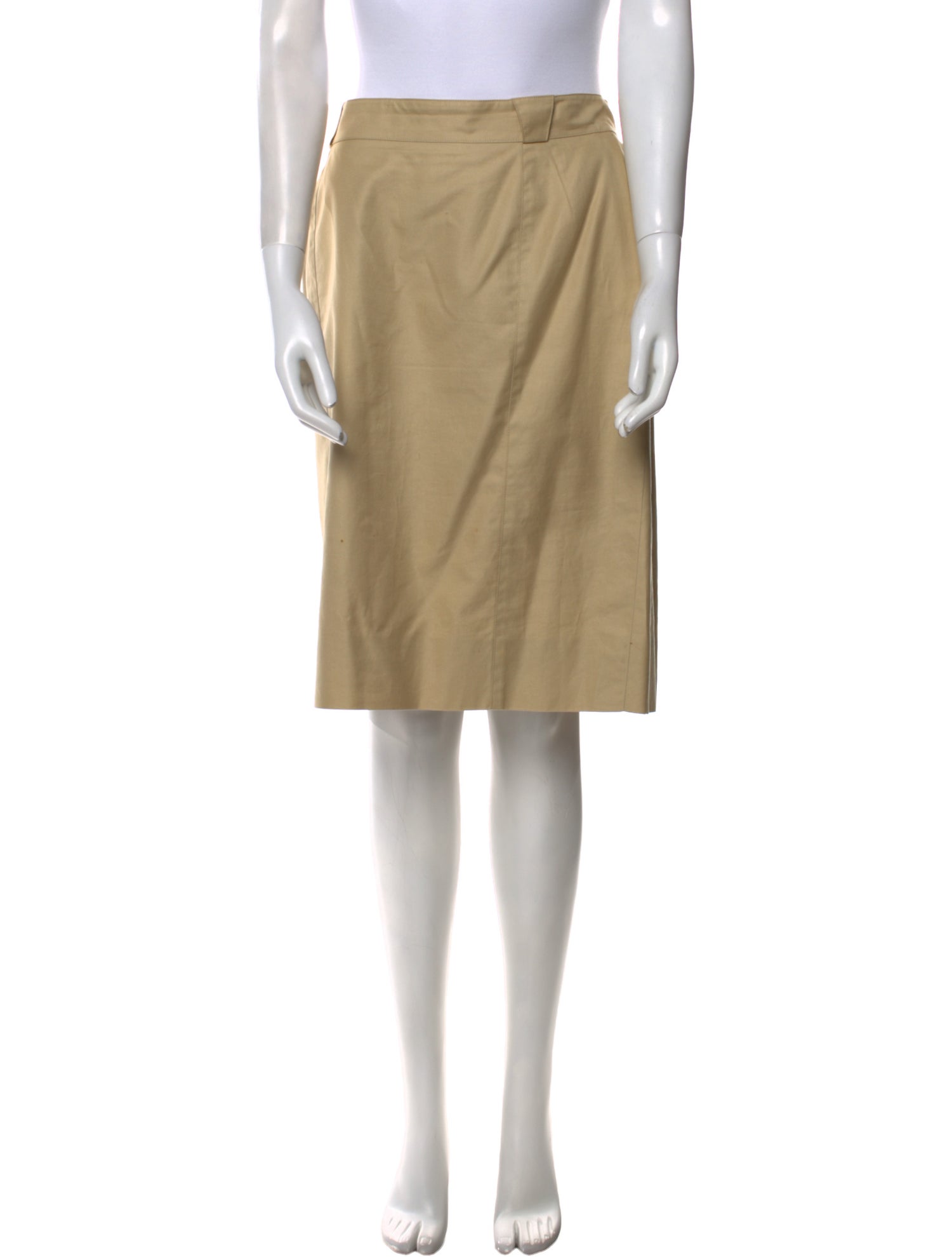 Hermès 1980's Knee-Length Skirt