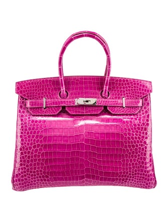 Hermès Shiny Crocodile Birkin 35