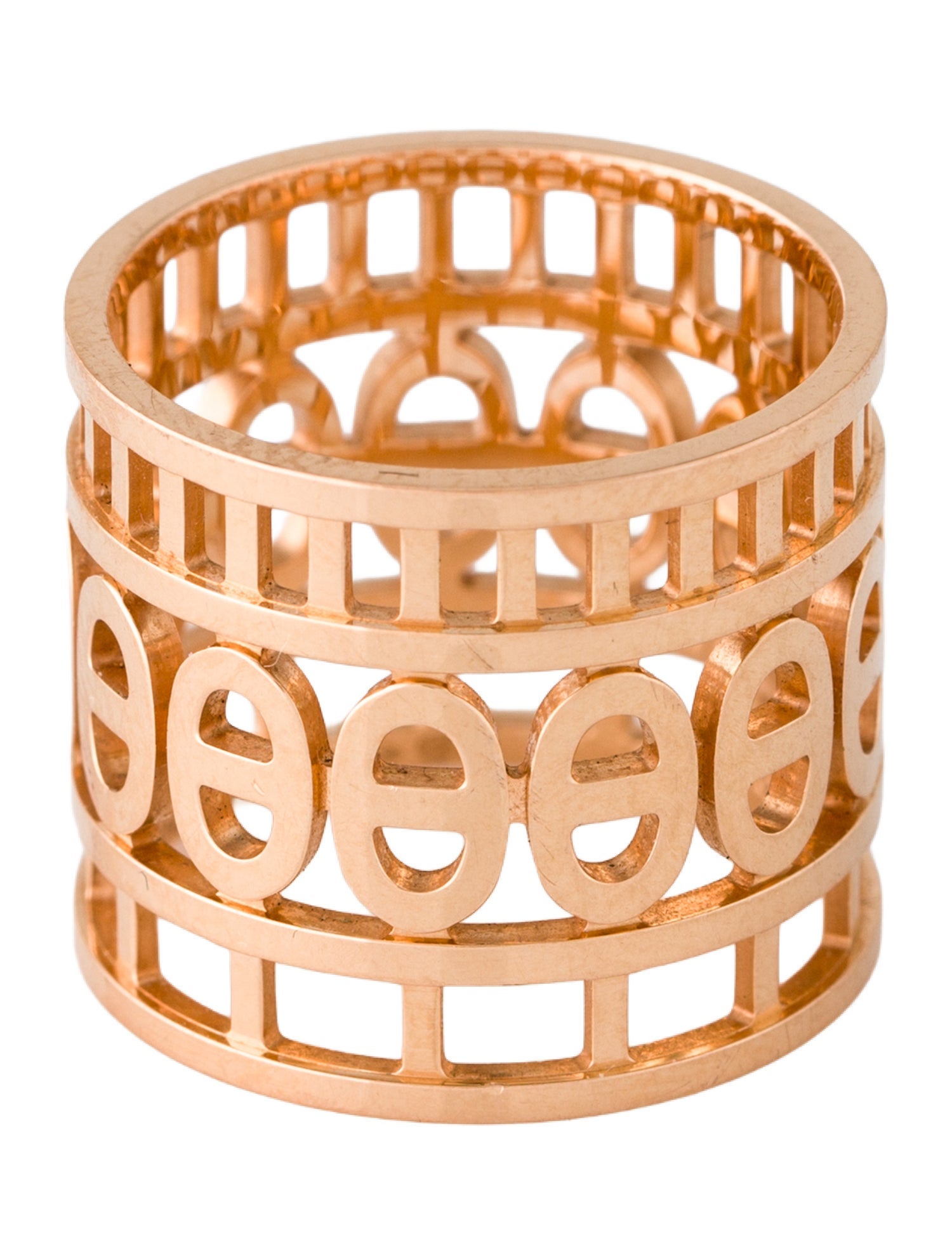 Hermès 18K Chaine d'Ancre Divine Ring