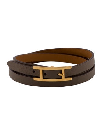 Hermès Behapi Triple Tour Bracelet