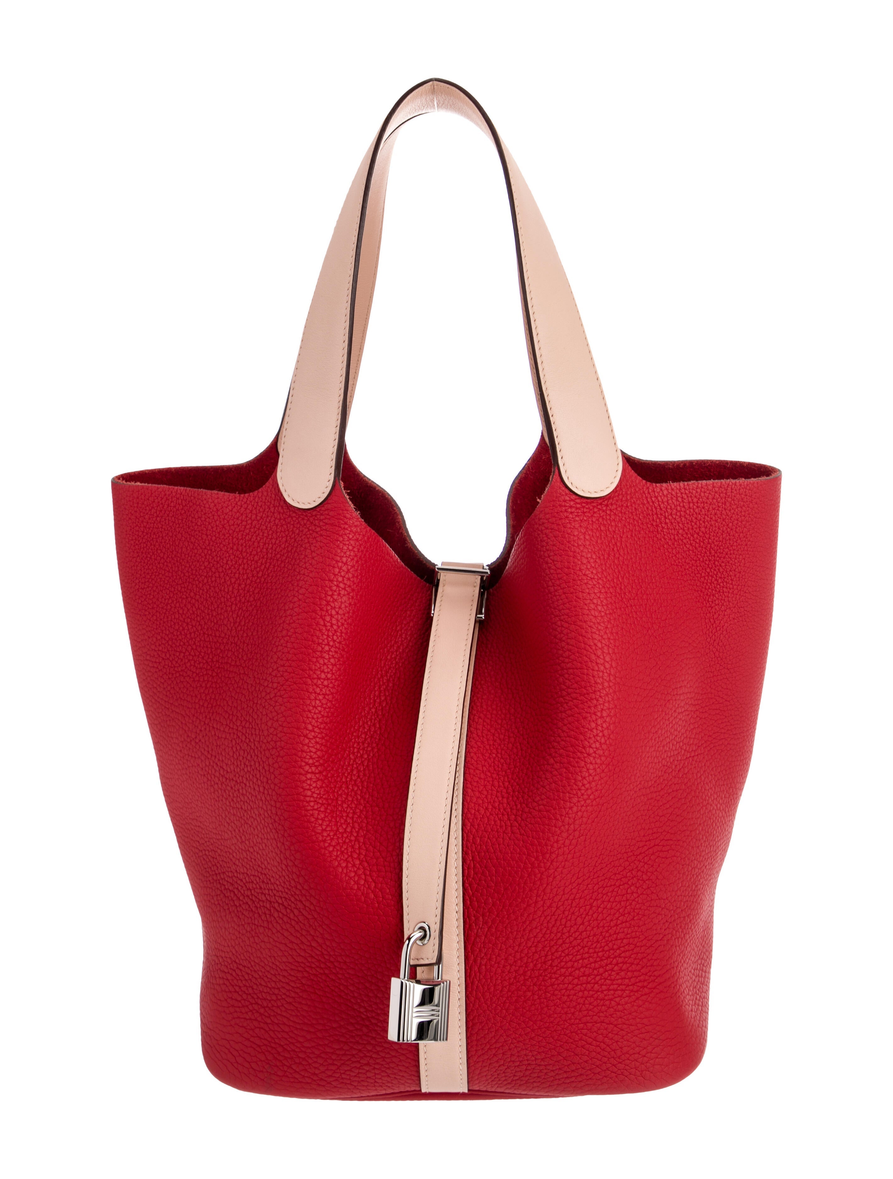 Hermès Clemence & Swift Eclat Picotin Lock 26