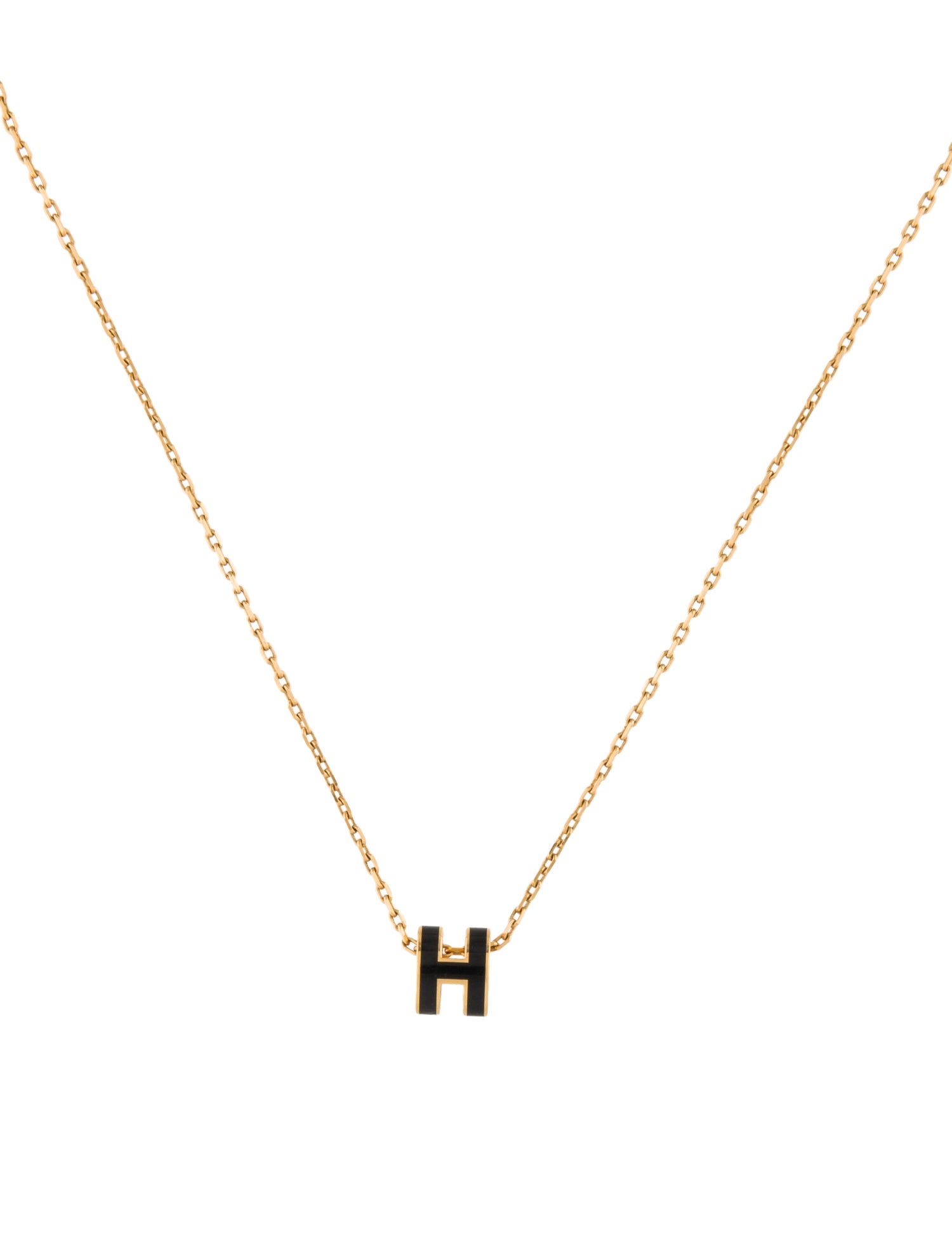 Hermès Mini Pop H Pendant Necklace