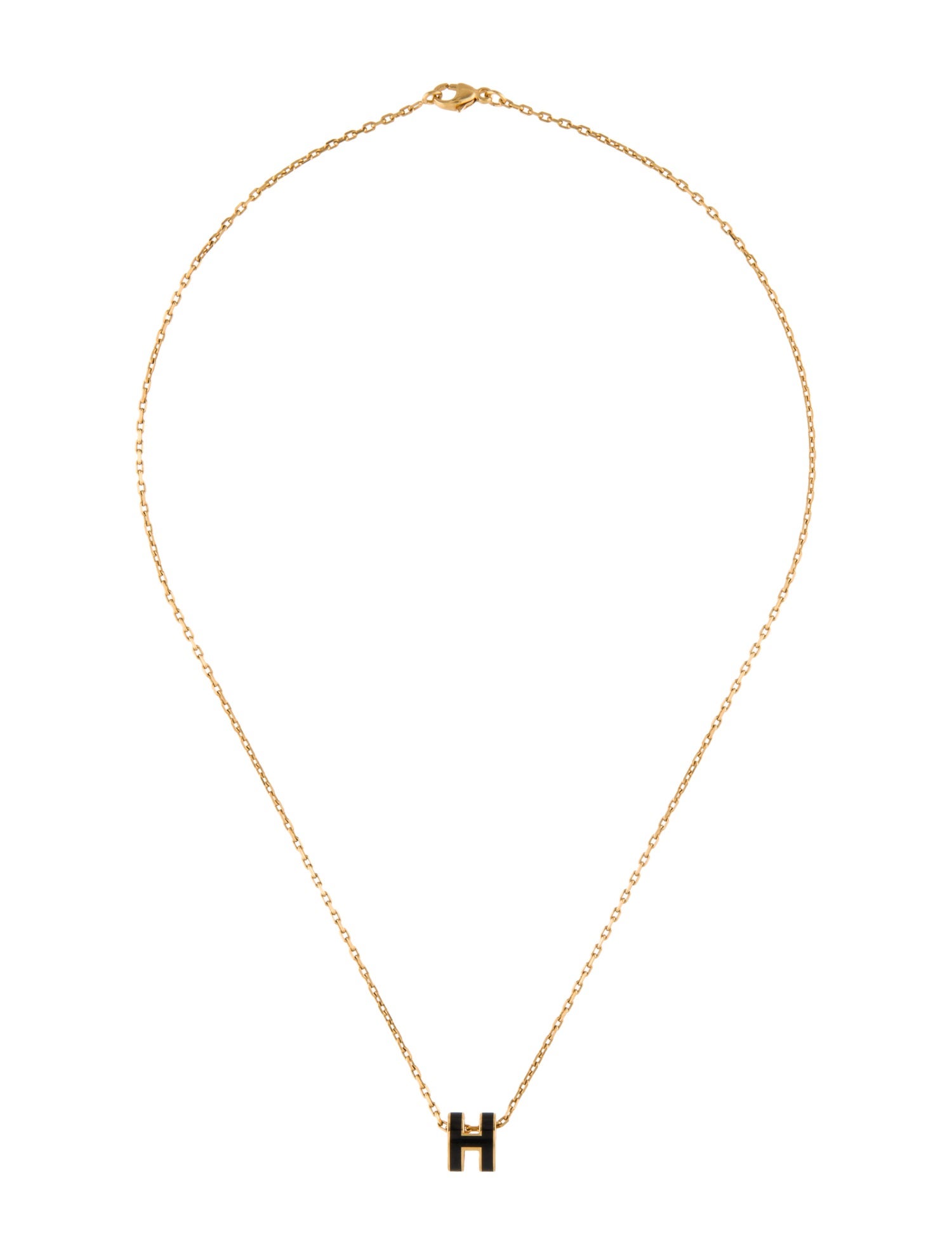 Hermès Mini Pop H Pendant Necklace