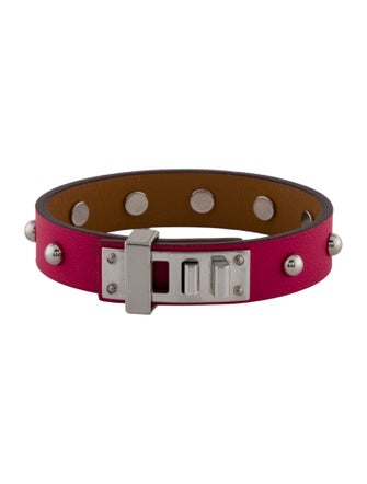 Hermès Mini Dog Clous Round Wrap Bracelet