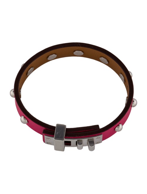 Hermès Mini Dog Clous Round Wrap Bracelet