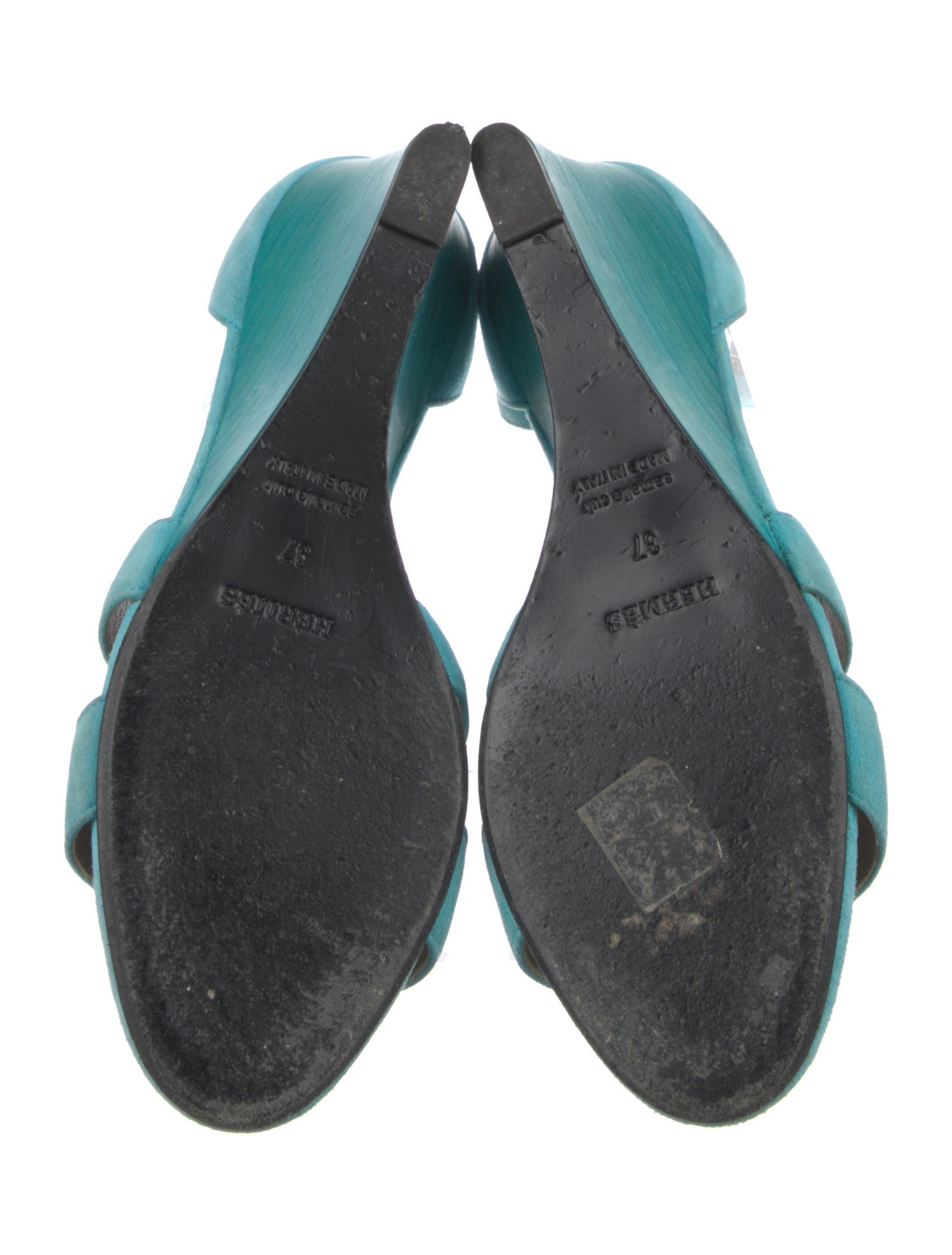 Hermès Legend Suede Sandals