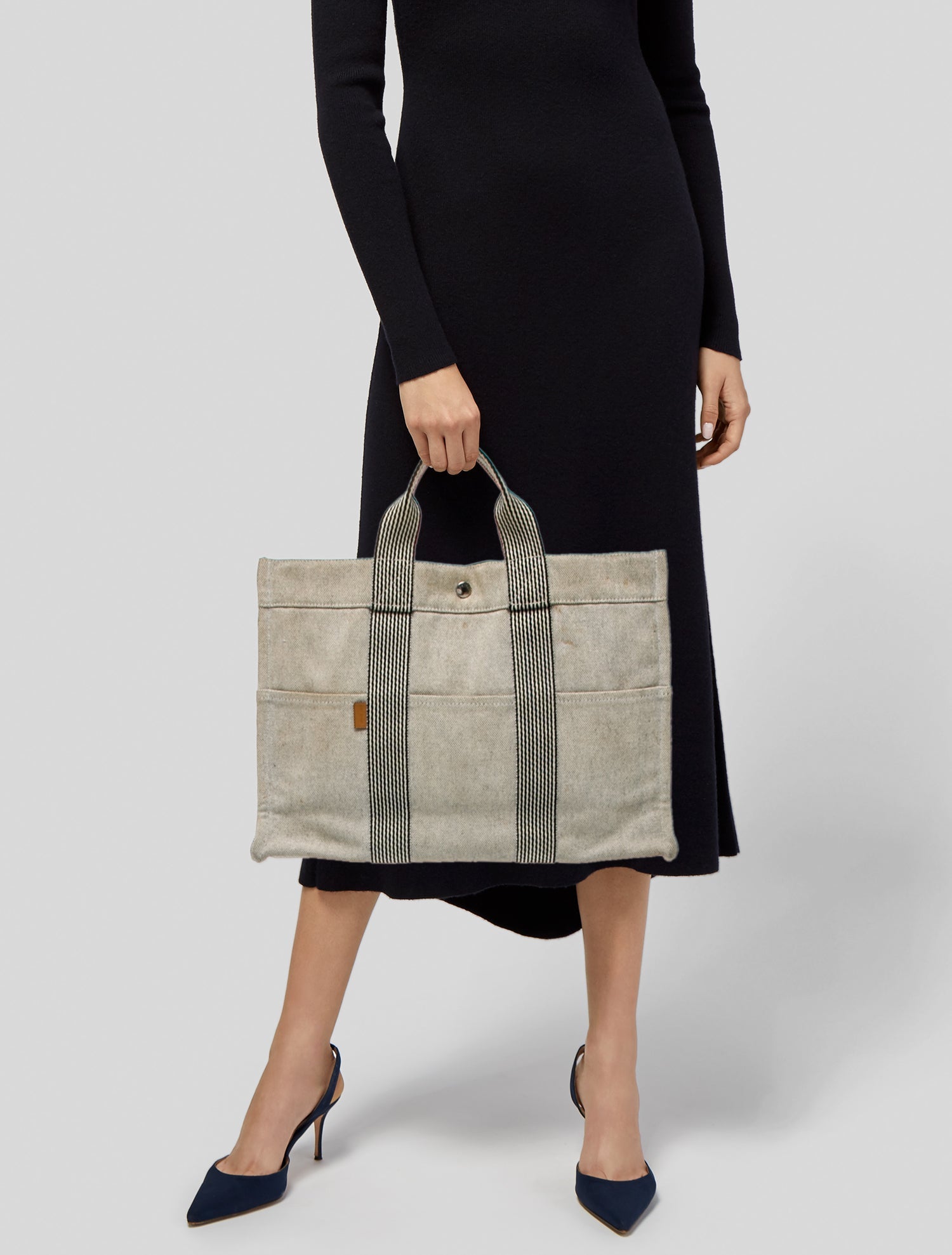 Hermès Toile Fourre-Tout MM