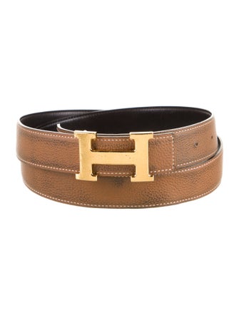 Hermès Reversible 32 mm H Martelée Belt Kit