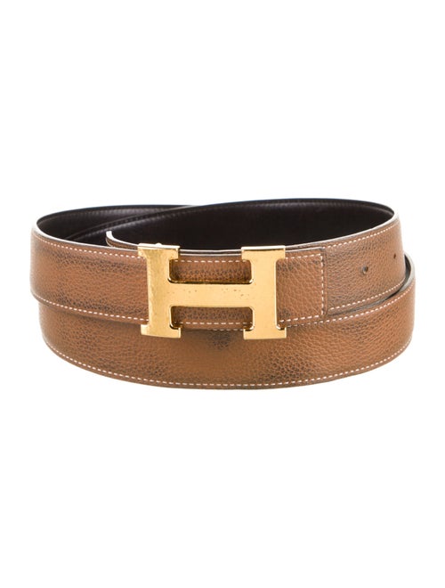 Hermès Reversible 32 mm H Martelée Belt Kit