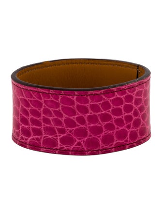 Hermès Alligator Jack Wrap Bracelet