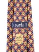 Hermès Patterned Silk Tie